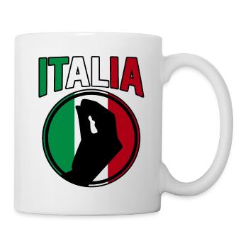 Italia Italiener Italienisch Italien - Tasse - Weiß - Rechts