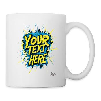 Your text Your style: Create your own design - Mug - white - Right