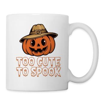 Zu Niedlich Zum Gruseln Halloween - Tasse - Weiß - Rechts