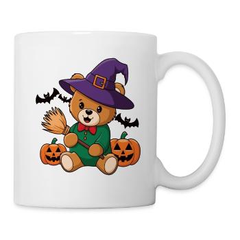 Ours en peluche d’Halloween Ours d’Halloween - Mug blanc - blanc - Droite