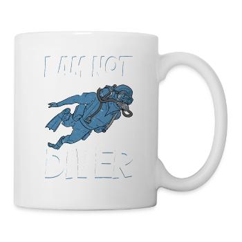 I Am Not Perfect But I Am A Diver Scuba Diving Sea - Mug - white - Right
