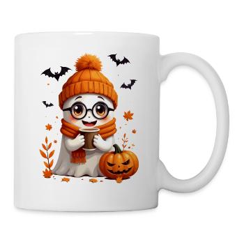 Halloween, Halloween Party, Coffee, Tea - Mug - white - Right