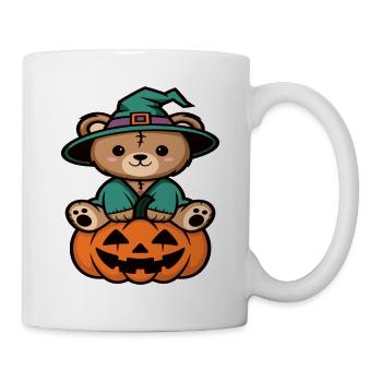 Ours en peluche d’Halloween Ours d’Halloween - Mug blanc - blanc - Droite