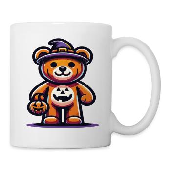 Ours en peluche d’Halloween Ours d’Halloween - Mug blanc - blanc - Droite