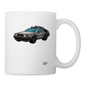 Lorean De, The Future Is Back - Mug - white - Right