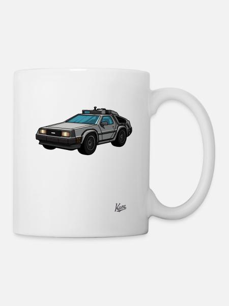Lorean De, le futur est de retour - Mug blanc - blanc