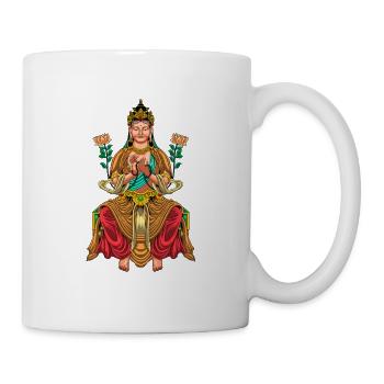 Buddhismus Bodhisattva Saravanivarana-Vishkambhin - Tasse - Weiß - Rechts
