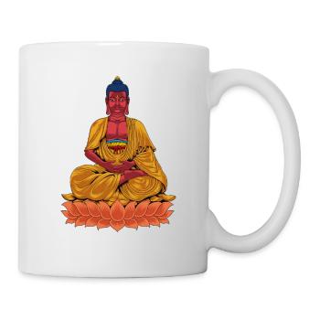 Bouddhisme Dieu Bodhisattva Amitabha - Mug blanc - blanc - Droite