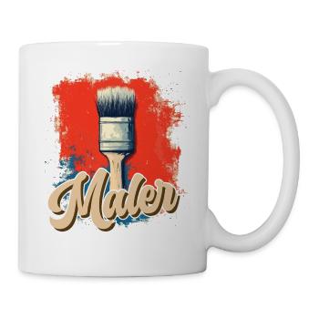 Tolle Maler Handwerker Design - Tasse - Weiß - Rechts