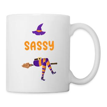 I'm the Sassy Witch - Tasse - Weiß - Rechts