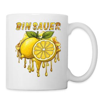 CITRON JE SUIS AIGRE - Mug blanc - blanc - Droite