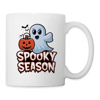 Cute Halloween Ghost Spooky Season Ghost - Mug - white - Right
