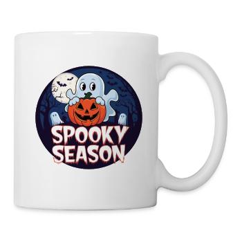 Cute Halloween Ghost Spooky Season Ghost - Mug - white - Right