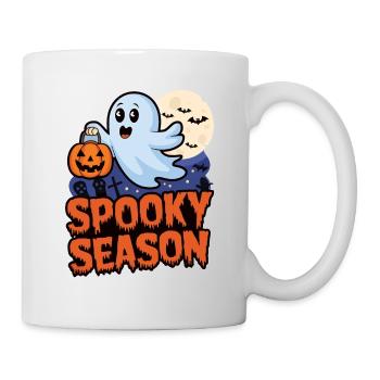 Cute Halloween Ghost Spooky Season Ghost - Mug - white - Right