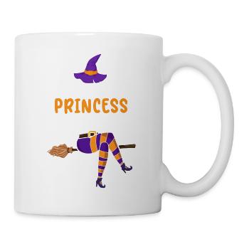 Je suis la princesse sorcière - Mug blanc - blanc - Droite