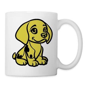 Dog Animal Comic - Mug - white - Right