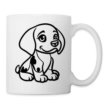 Dog Animal Comic - Mug - white - Right