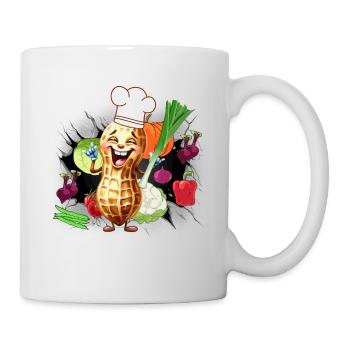 Cuisinier Cuisiniers Légumes Cuisine - Mug blanc - blanc - Droite