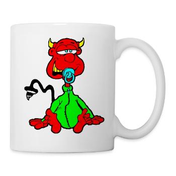 Diavoletto - Tasse - Weiß - Rechts