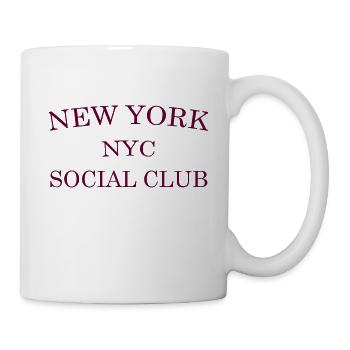 New York NYC Social Club - Tasse - Weiß - Rechts