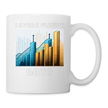 I SPEAK FLUENT DATA - Mug - white - Right