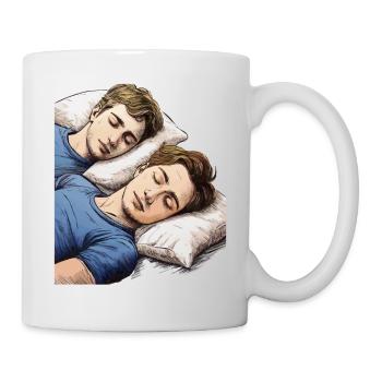 MEN SLEEPING - Mug - white - Right