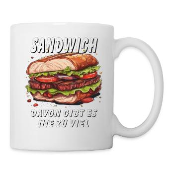 SANDWICH THERE'S NEVER TOO MUCH OF THAT - Mug - white - Right