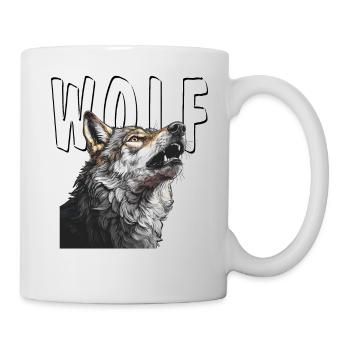 WOLF - Mug - white - Right
