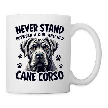 Cane Corso Italiano Cadeau drôle de Cane Corso - Mug blanc - blanc - Droite