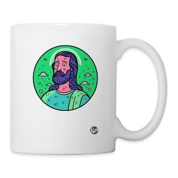 Der angezweifelte Erlöser Jesus Christus - Tasse - Weiß - Rechts