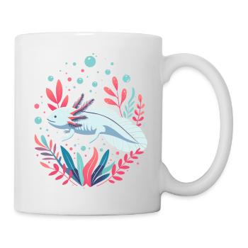 Axolotl - Mug blanc - blanc - Droite
