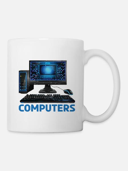 I Hate Computers - Tasse - Weiß