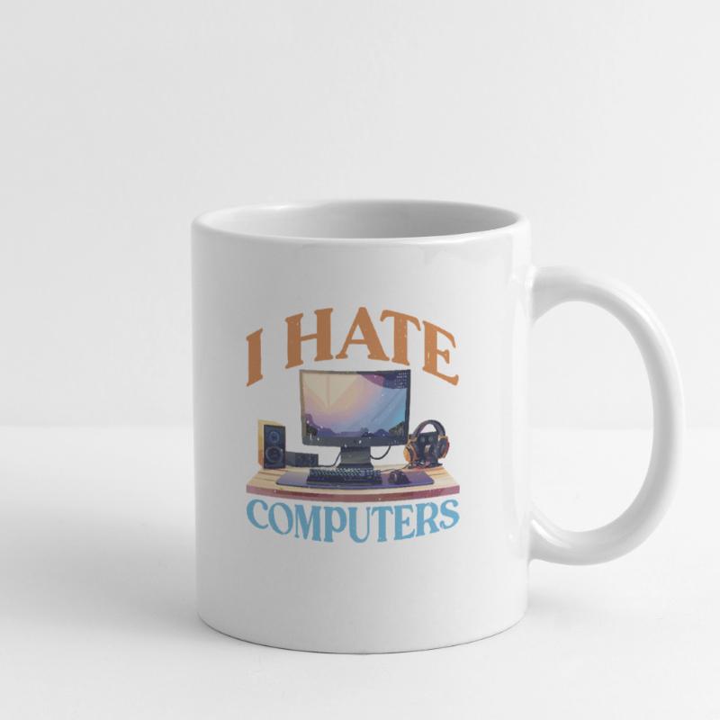 I Hate Computers 2 Tasse