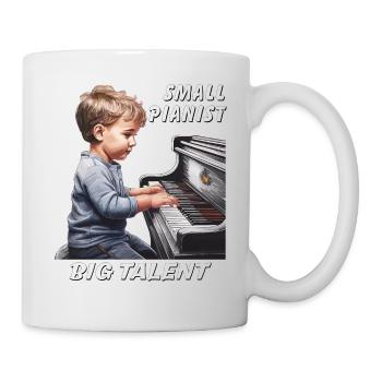 PIANO BOY SMALL PIANIST BIG TALENT - Mug - white - Right