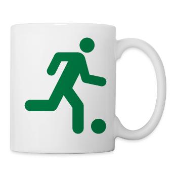 Joueur De Football, Football - Mug blanc - blanc - Droite