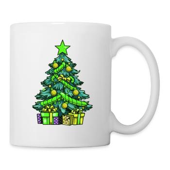 Sapin de Noël Noël - Mug blanc - blanc - Droite