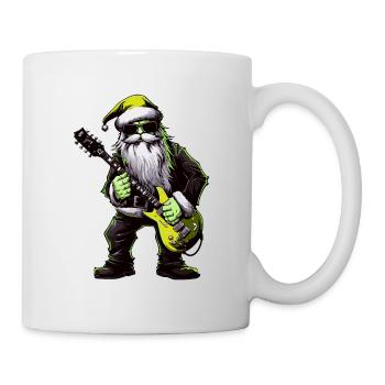 Santa Claus Guitar Santa - Mug - white - Right