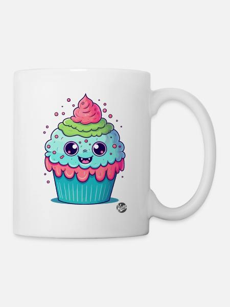 Überdosis Niedlichkeit - Süßestes Cupcake - Tasse - Weiß
