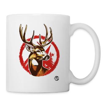 Soviétique-communiste : Propagande Hirsch - Mug blanc - blanc - Droite