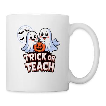 Trick Or Teach Halloween Teachers - Mug - white - Right