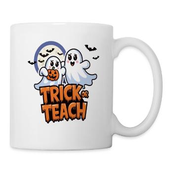 Trick Or Teach Halloween Teachers - Mug - white - Right
