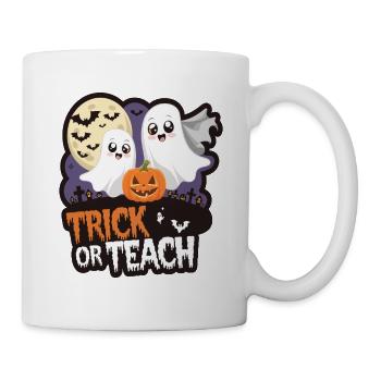 Trick Or Teach Halloween Teachers - Mug - white - Right