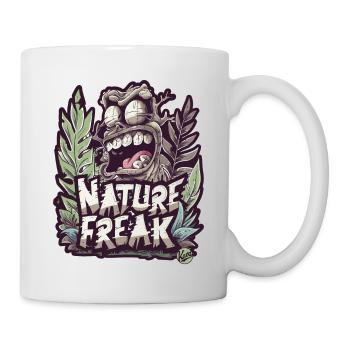 Design sauvage « Nature Freak » pour les amoureux de la nature - Mug blanc - blanc - Droite