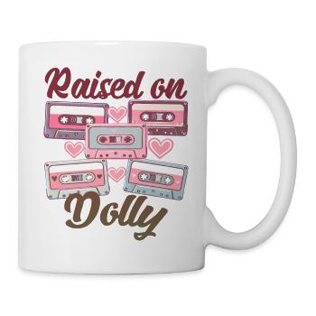 Cowboy Funny Women Hat Wild Western Rodeo Music - Mug - white - Right