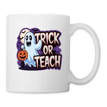 Trick Or Teach Halloween Teachers - Mug - white - Right