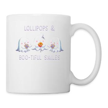Sucette et sourires Bootiful - Mug blanc - blanc - Droite