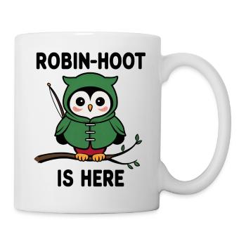 Robin Hoot Funny - Mug - white - Right