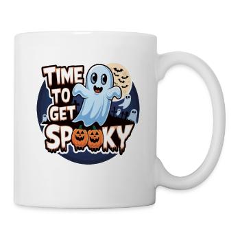 Doux Halloween Fantôme Halloween - Mug blanc - blanc - Droite