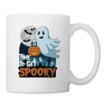 Doux Halloween Fantôme Halloween - Mug blanc - blanc - Droite