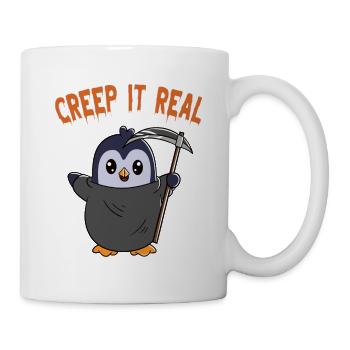 Doux Halloween Fantôme Halloween - Mug blanc - blanc - Droite
